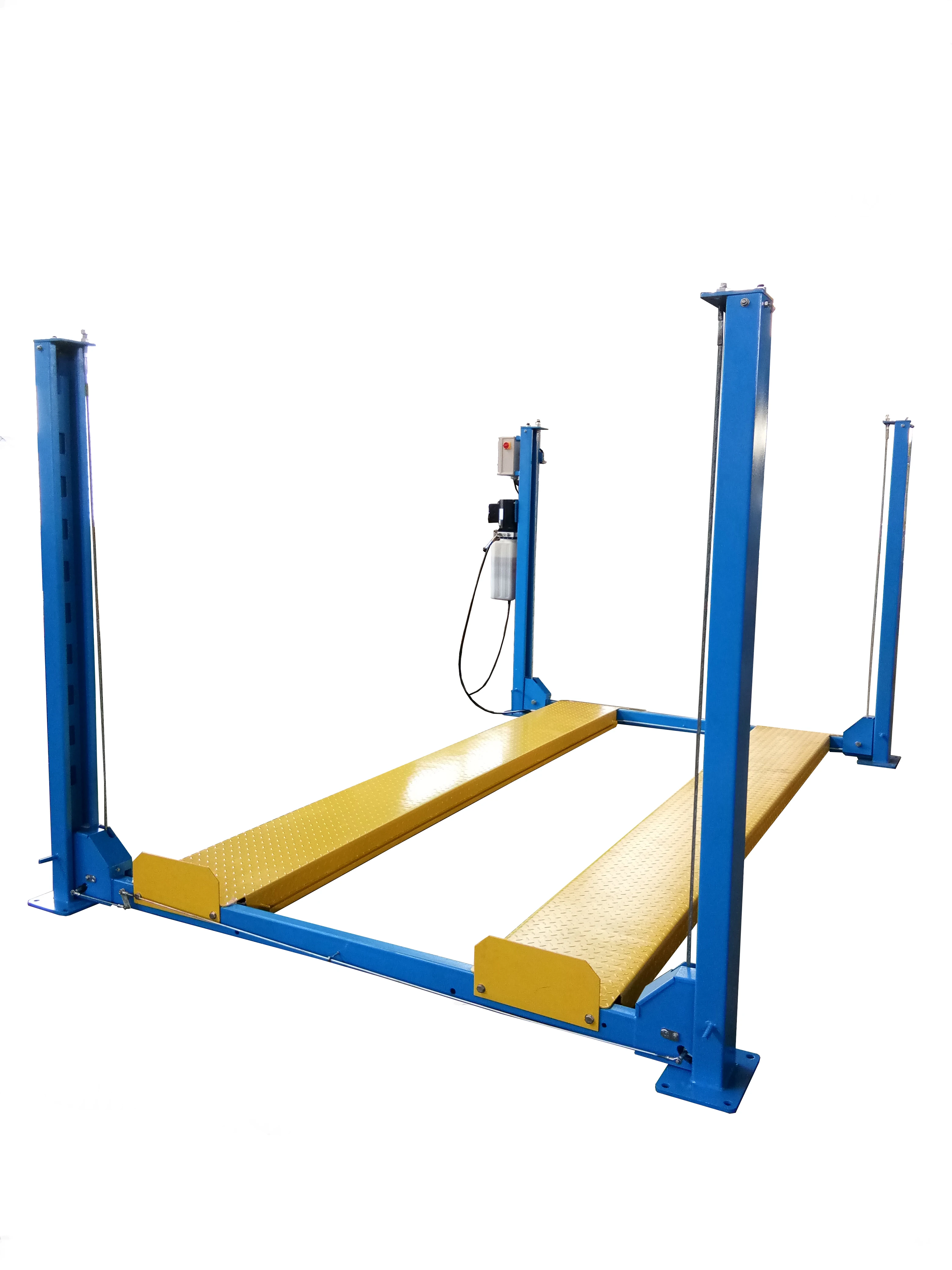 auto lift 4 post hoist with caster kits