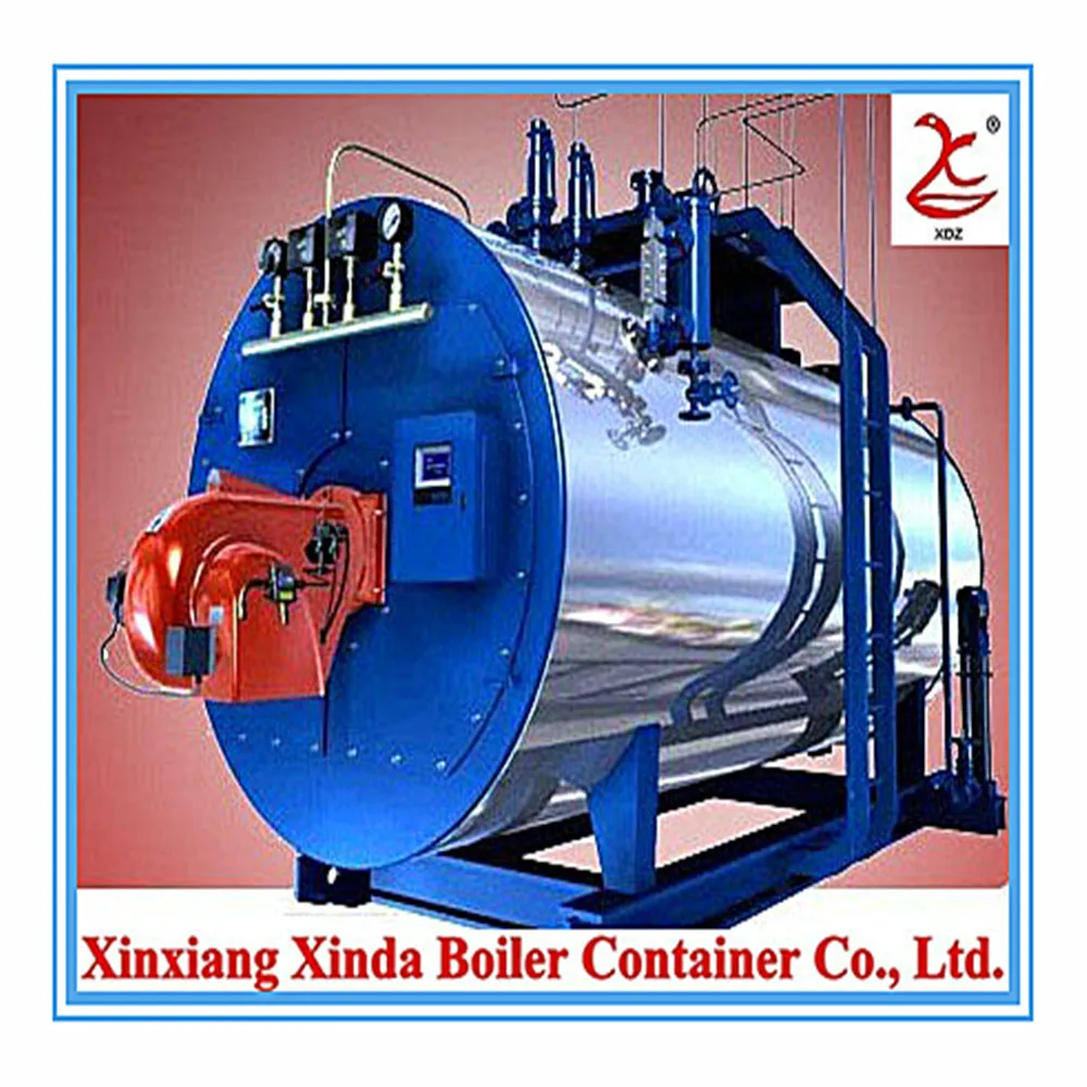 Wns тип горизонтальный стиль дизельное топливо / масло свет паровых котельных