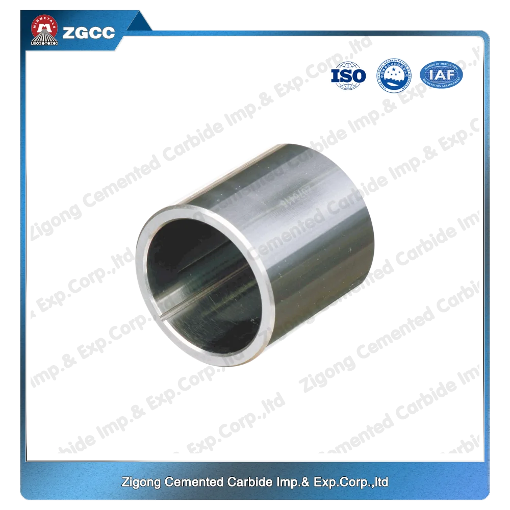 ZGCC Manufacturer tungsten carbide straight tube axle sleeve with keyway