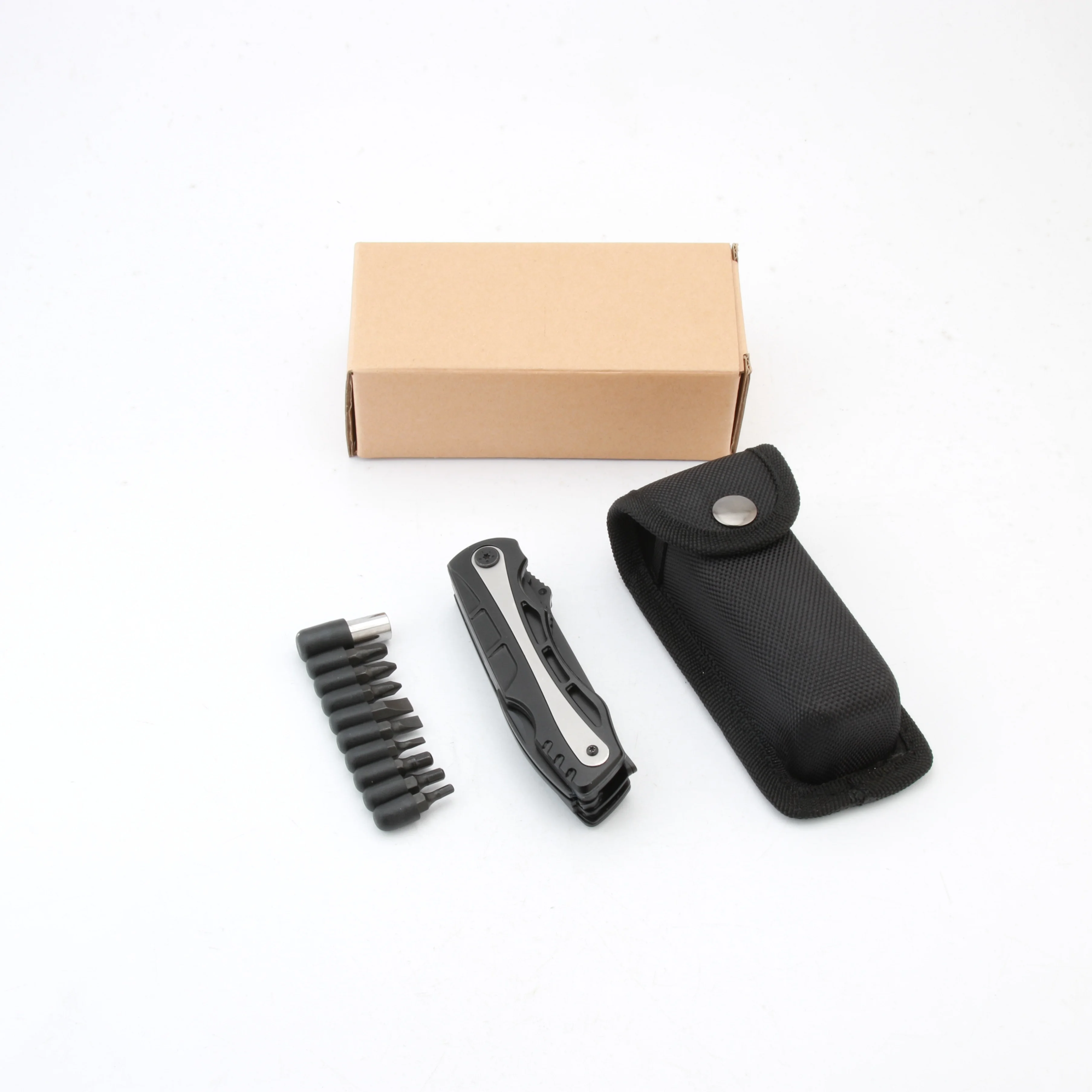 
MT-1011 Black Stainless Steel Outdoor Pocket Multi Tool Multitool Knife Pliers 