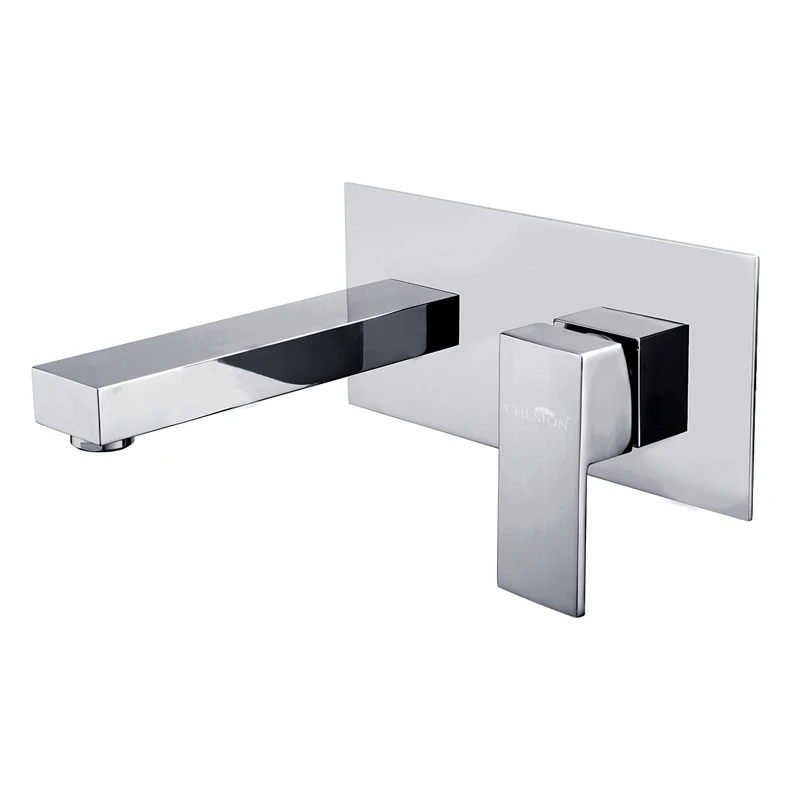 
CE WaterMark Bathroom morden wall mounted brass water tap basin faucets mixer 