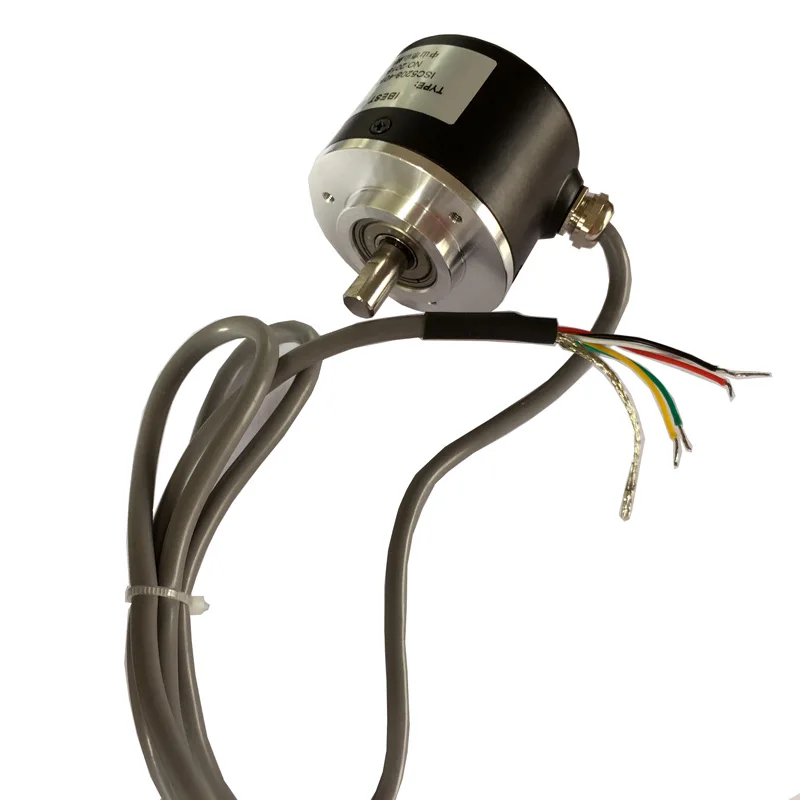 IHA9040 35mm 40mm Hollow Through Shaft Optical Elevator Motor Rotary Encoder Price 1024/2048/2500PPR  5Vdc/12V/24V (IBEST)
