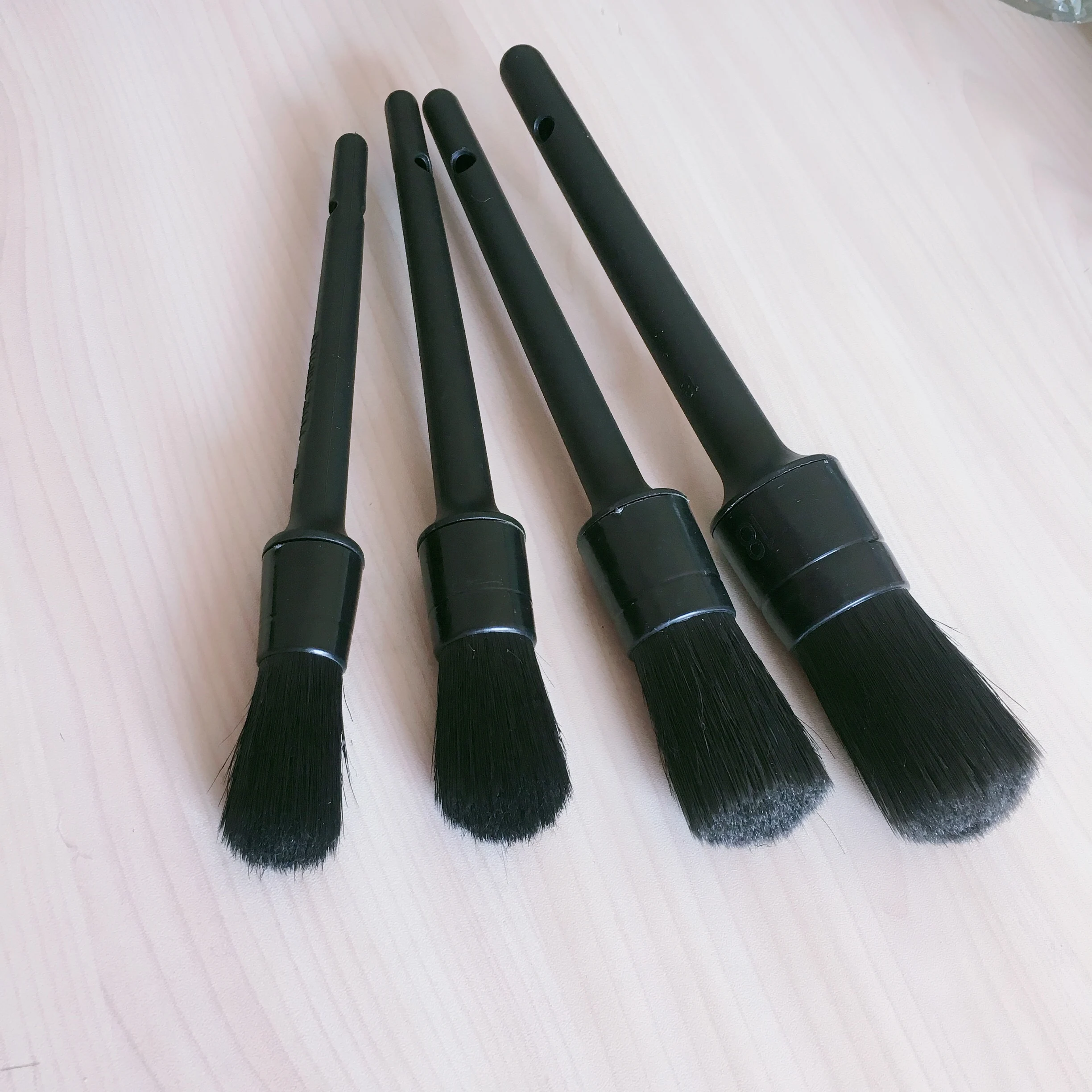 customize many types car detailing brushes set for detail work cleaning tool car care brush