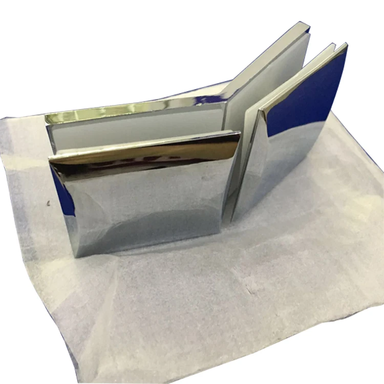 New Kaier glass door hardware partition brace double side 135 degree glass door clamp