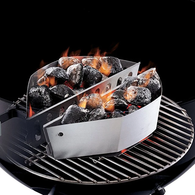 2 Pcs Charcoal Fuel Basket Coal Briquet Holders