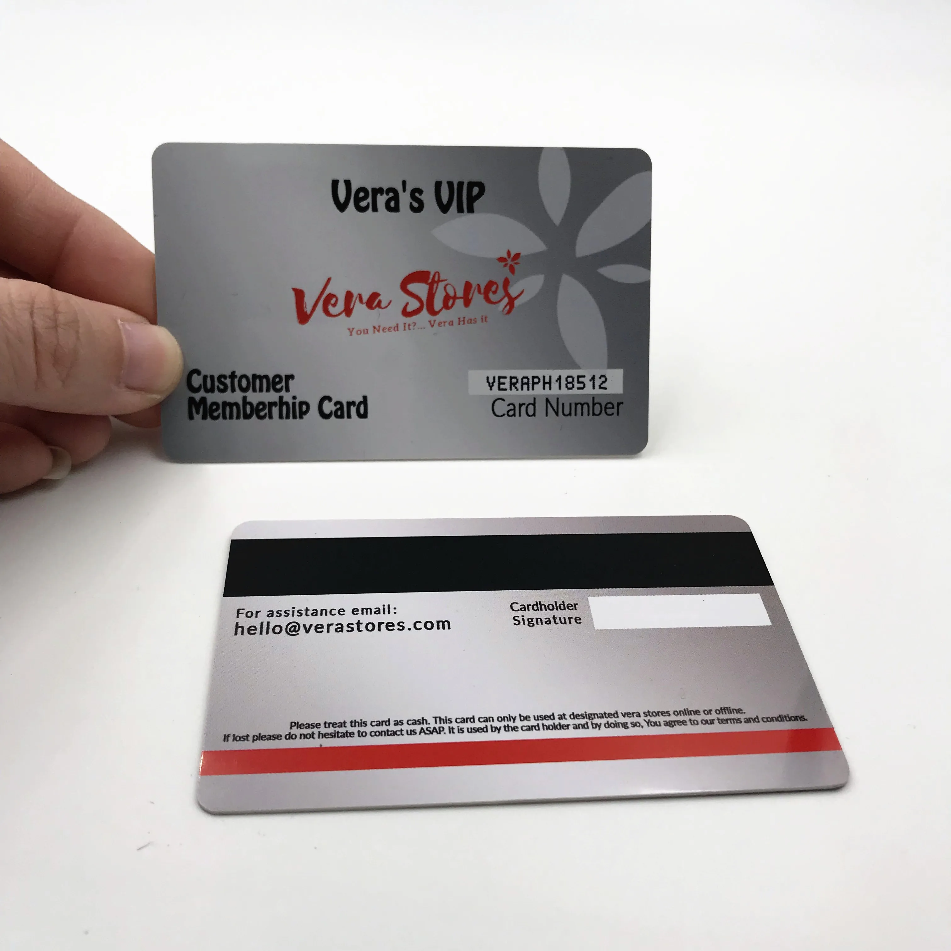 Barcode PVC ID Blank White Plastic Card with Chip