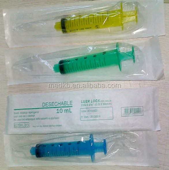 Dispoable Colored Syringe CE&ISO; Syringe Manufacture