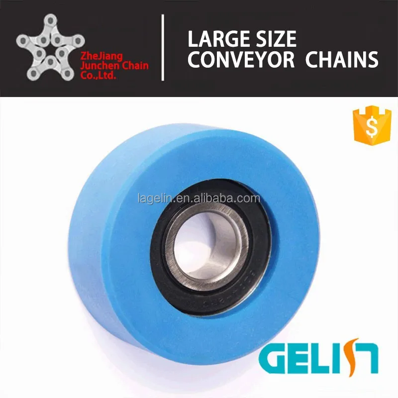 ST133F1 Moving Walkway Parts nylon roller escalator step chain