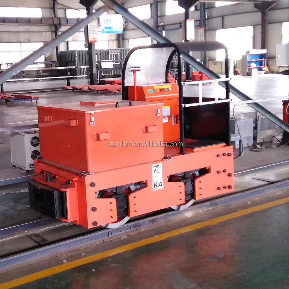 Электромокомотив на батарейках 1,5 тонны