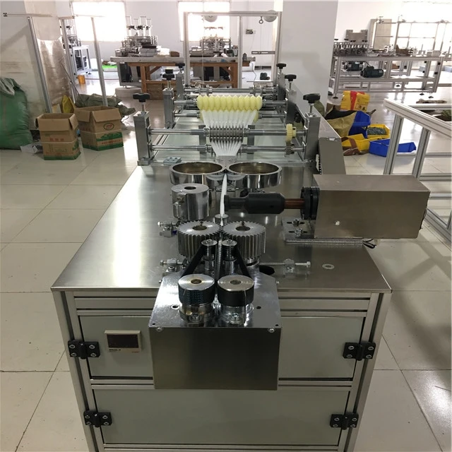 Nonwoven hairnet bouffant cap making machine