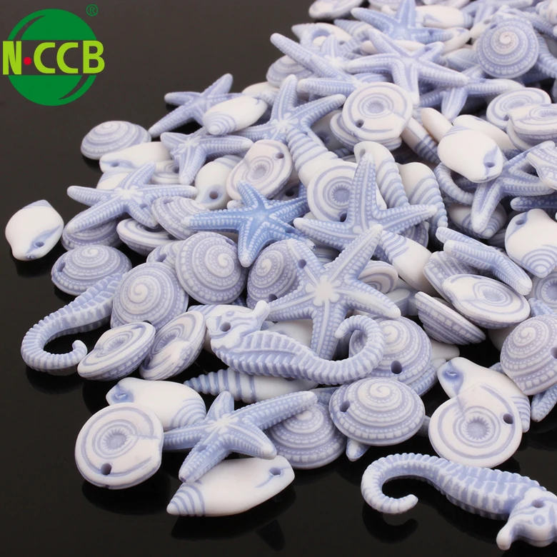 Light Blue Sea Creature Bead