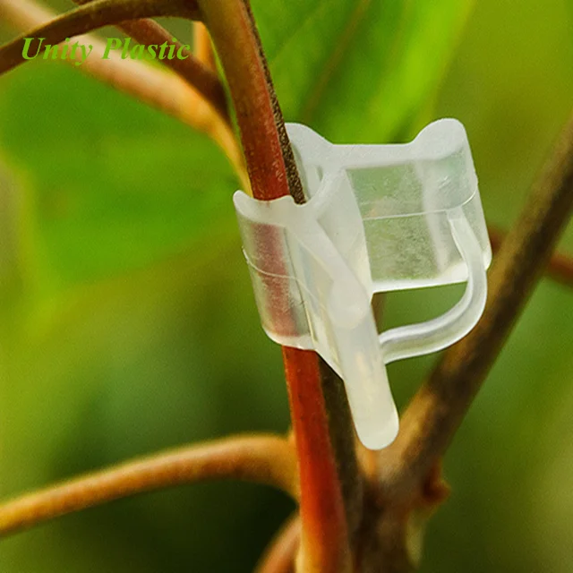 HDPE grafting plants clips garden plants support clips