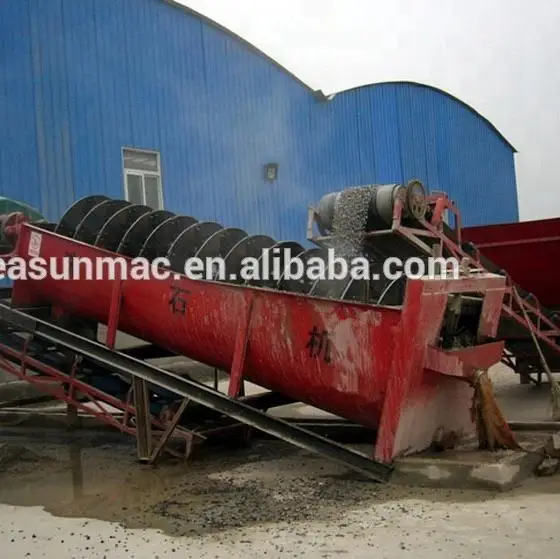 high efficient coal plant gravel garnet sand washing machine