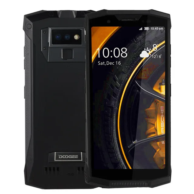 Иди и болтай Walkie Talkie “иди DOOGEE S80 Android 8 1 6 ГБ + 64 Helio P23 Octa Core NFC Беспроводная зарядка QI IP68 водонепроницаемый противоударный 4G мобильный телефон с функцией