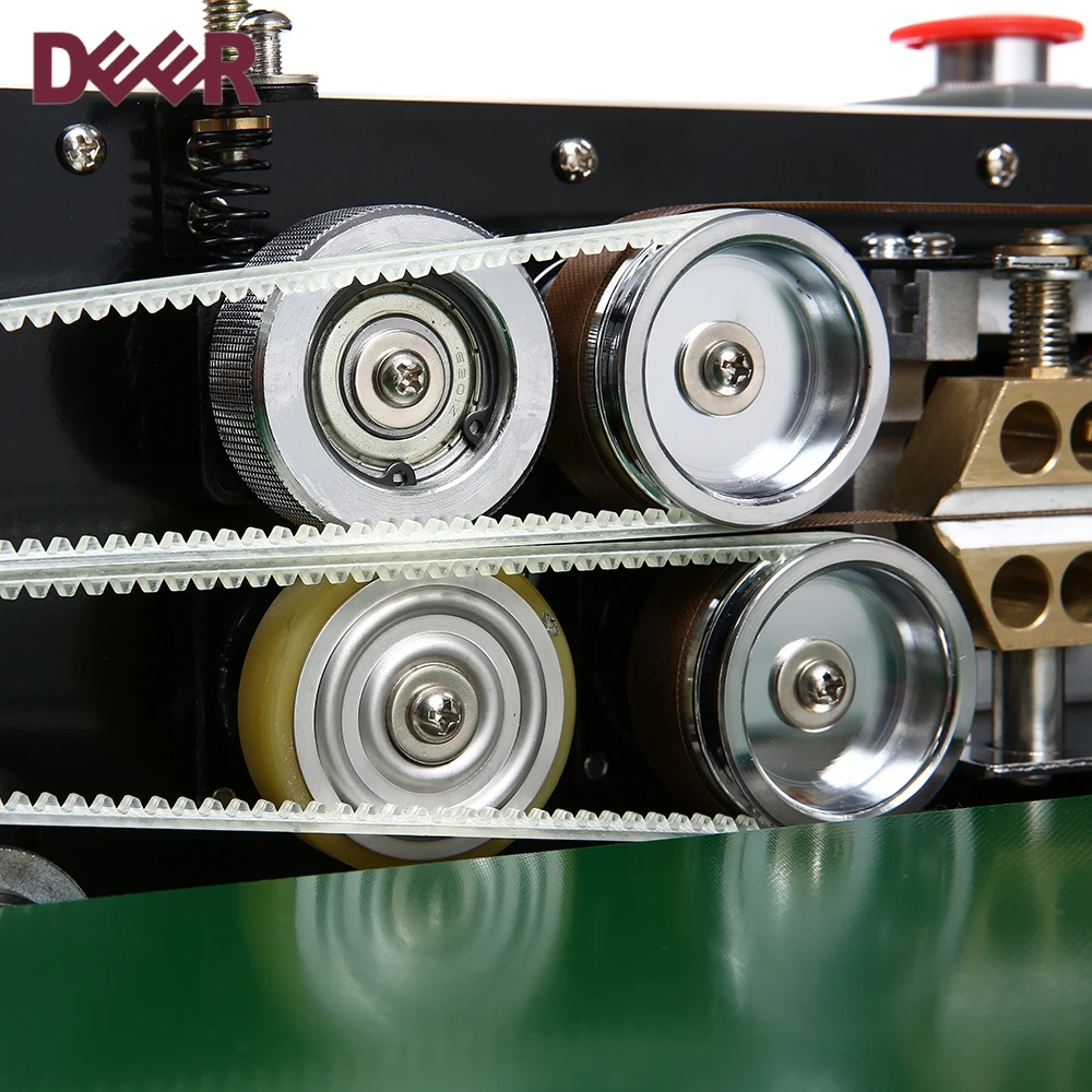 Good sealer plastic bag sealing machine, vertical continous band sealer