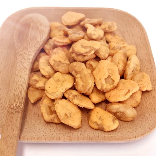 Halal spicy broad bean chips wholesale fava bean snacks hot hot