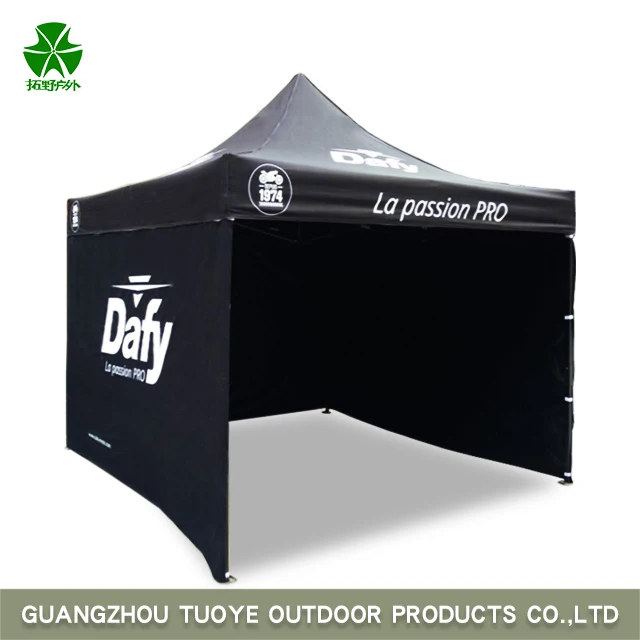 Tuoye Cheap 3x3m Folding Pvc Metal Frame Outdoor Pop Up Advertising Event Canopy Tent Umbrella