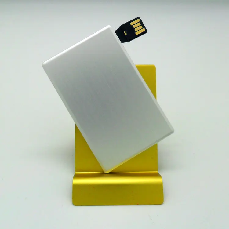 Promotional Custom Metal Card USB Flash Drive