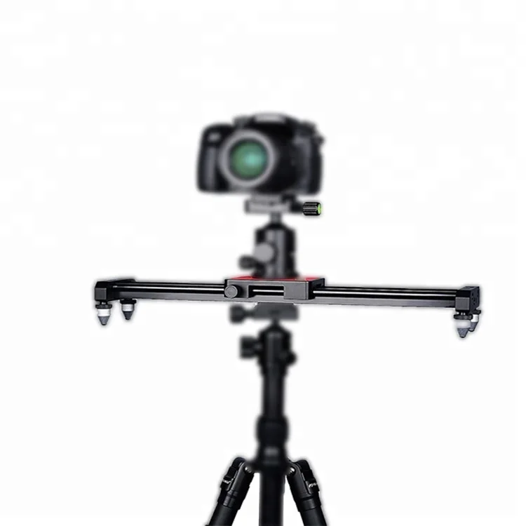 50cm SmartPhone Video Slider Camera Slider Aluminum Alloy Video Track Slider in Video Shooting Rail Stabilization System