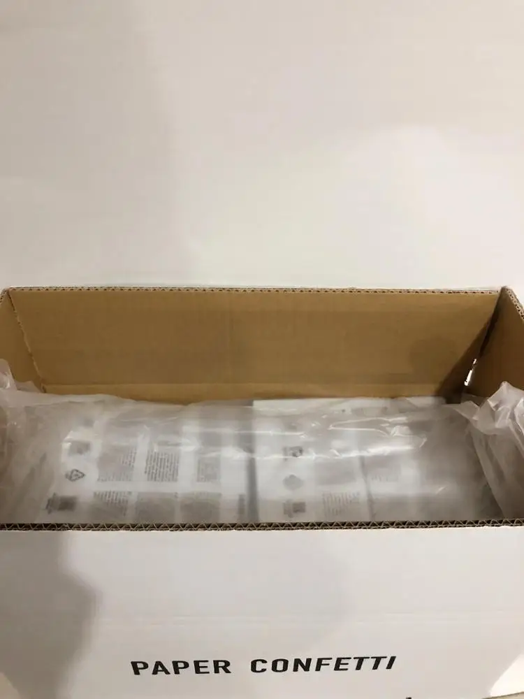 
55*17mm rectangular flameproof tissue paper confetti for night club 