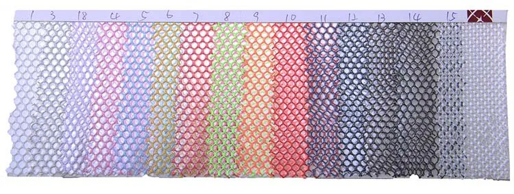 300gsm polyester PVC mesh fabric for pencil case bags