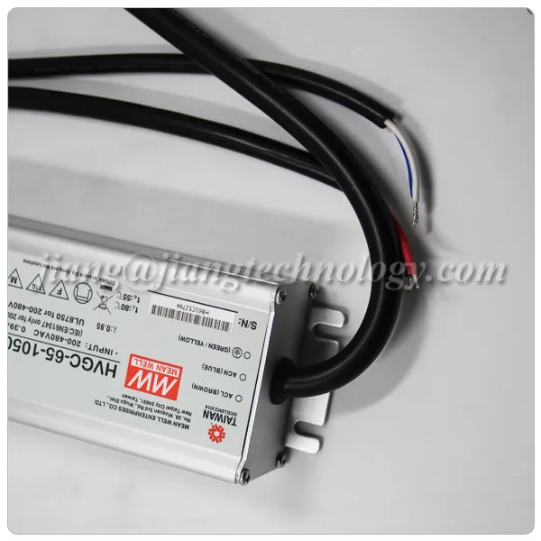 Meanwell HVGC-65-1050B 65W светодиоидная лампа с регулируемой яркостью со светодиодным драйвером постоянного тока 1050mA