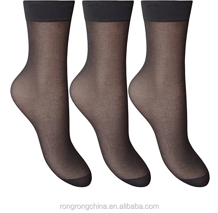 Hosiery Factory Nylon Socks Sheer Ankle Socks For Women