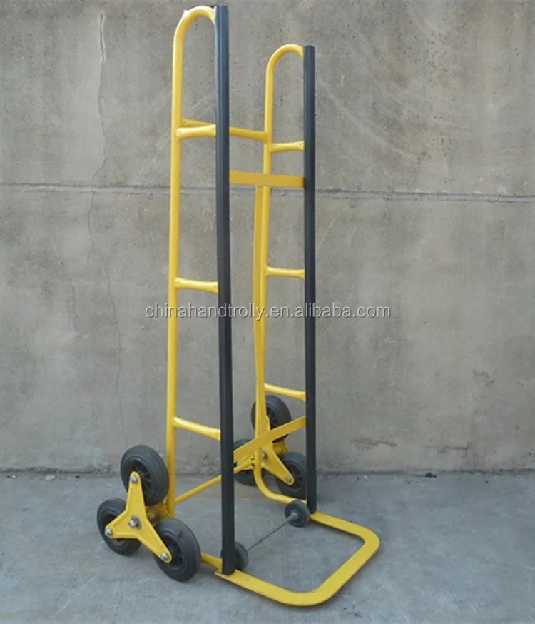 six wheel hand trolley for climbing stairs furniture mover dolly cart for export