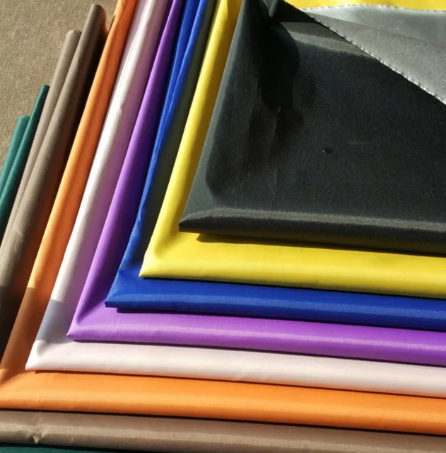 China direct factory  waterproof  blackout taffeta tent lining fabric