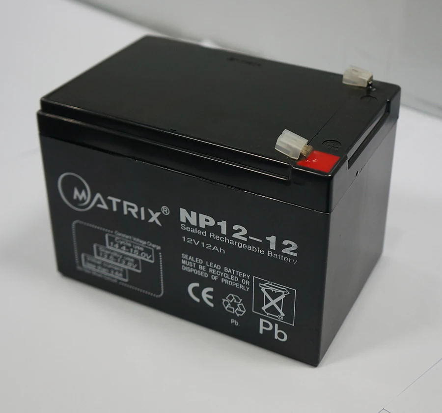 12v 12ah lead acid battery for scooter