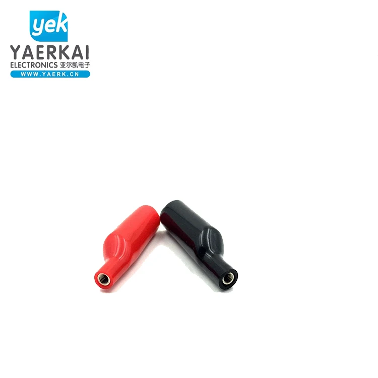 
Customizable production Nickel-plated-iron 5A 55mm zinc test metal alligator clip 