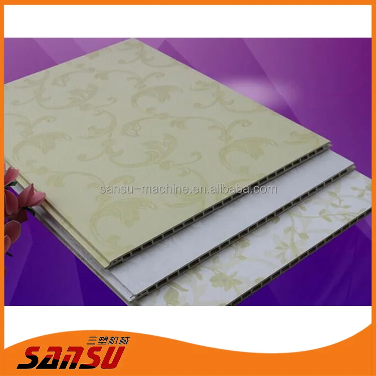 Классический Дизайн Хорошая теплоизоляция пвх планка стены доска