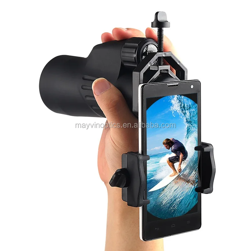 Factory Smartphone Universal Cell Phone Holder Mounts Lens Adapter Used for Camera Telescope Binoculars Spotting Scope with OEM