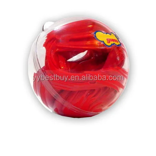 Magic super bouncing play dough toy slime jelly toy-red color