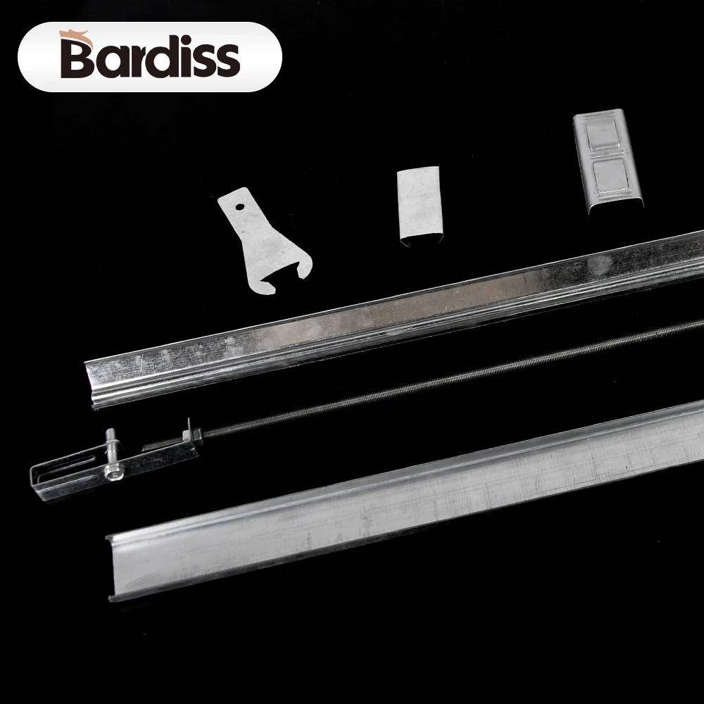 Commercial suspended ceiling channel keel aluminum grid component u shape baffle ceiling carrier