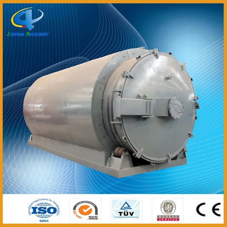 Высокий Выход Масла Резиновых Отходов, Пиролиз Завод По Переработке с Новым Дизайном