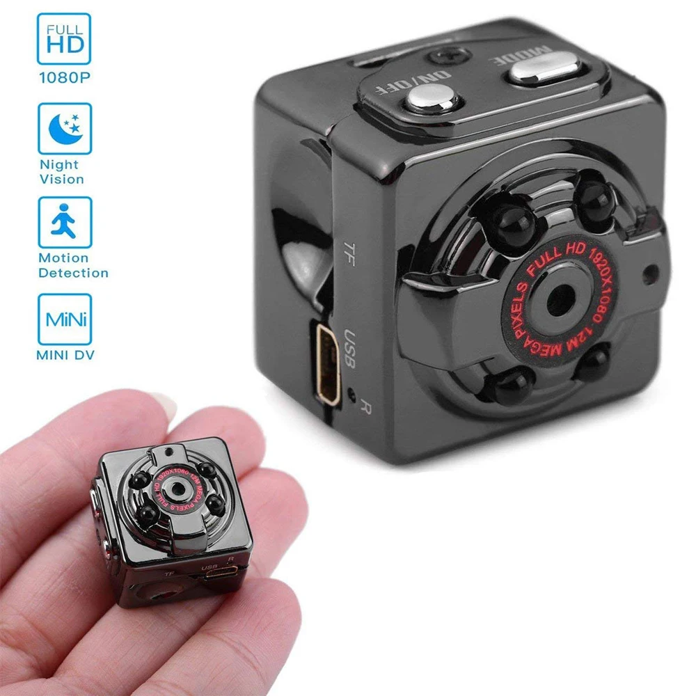 Full HD 1920* 1080P Motion Detector /recording while charging /Night Vision: With IR camera / Support TV Out hidden mini PQ274