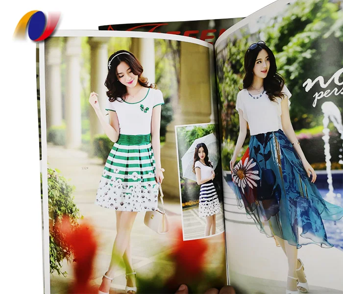 Высококачественный бумажный журнал, брошюра, бумажный каталог, печать