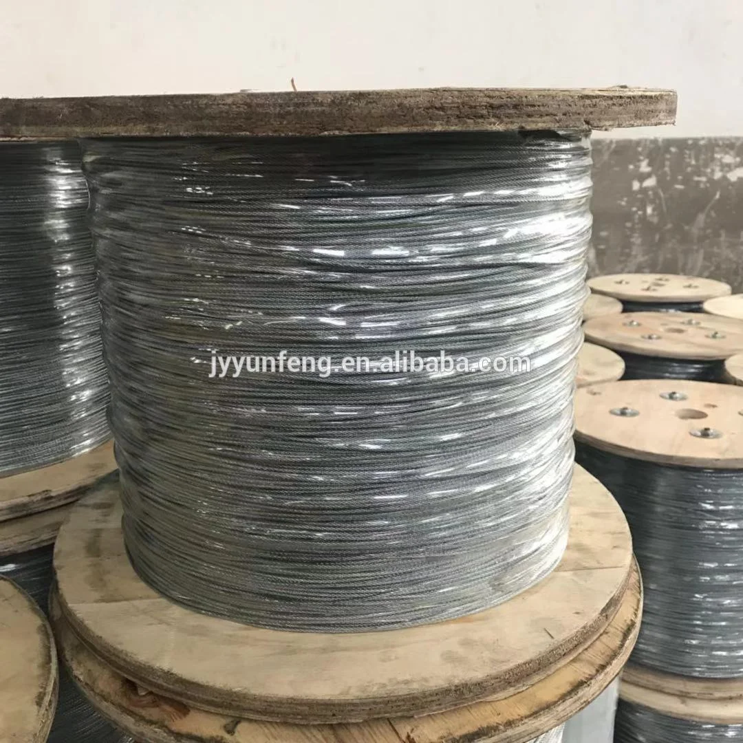 Алюминиевые профили: духи 316 из нержавеющей стальной трос 7*7