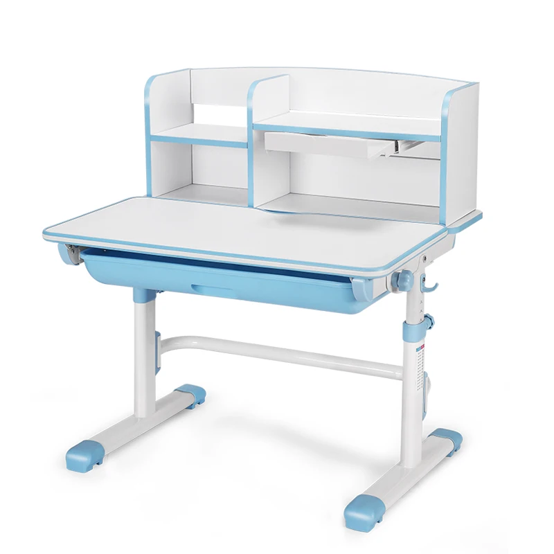 2020 New design Bookcase with kids study table elemetary children furniture