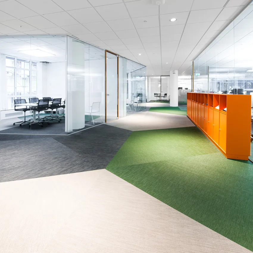 Customize waterproof plastic pvc woven vinyl flooring tile for boat