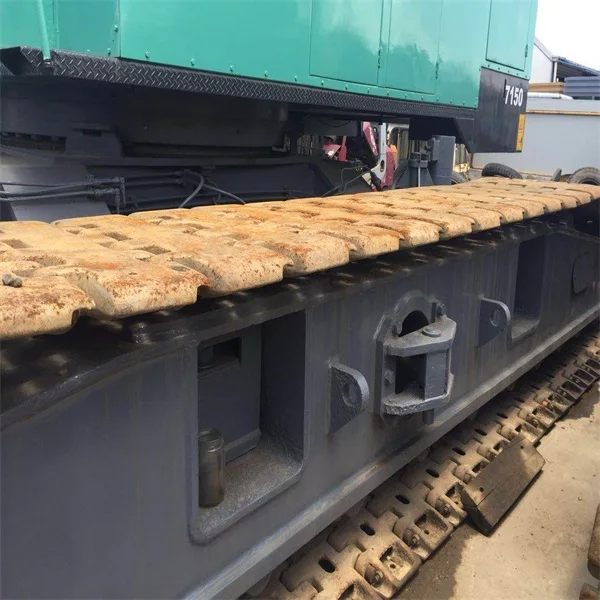 Best price used KOBELCO 7150 150 tons crawler crane for sale