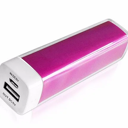 
OEM logo power bank portable 2600 mah powerbank 