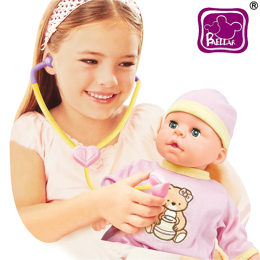 2018 Newest Design Doctor 18 Inch Doll For Kids Newborn Baby With Medical Instruments Toy Set For Child Gift