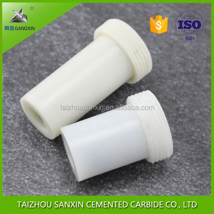Устойчивая к коррозии насадка для пескоструйной обработки B4C из карбида бора с полиуретановой оболочкой sanxin поставщик Китая