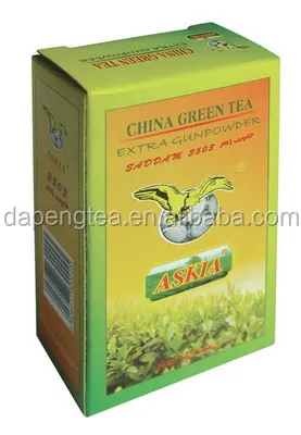 Western Africa Mauritania chunmee china green tea low price 8147 25g packing to Burkina Faso
