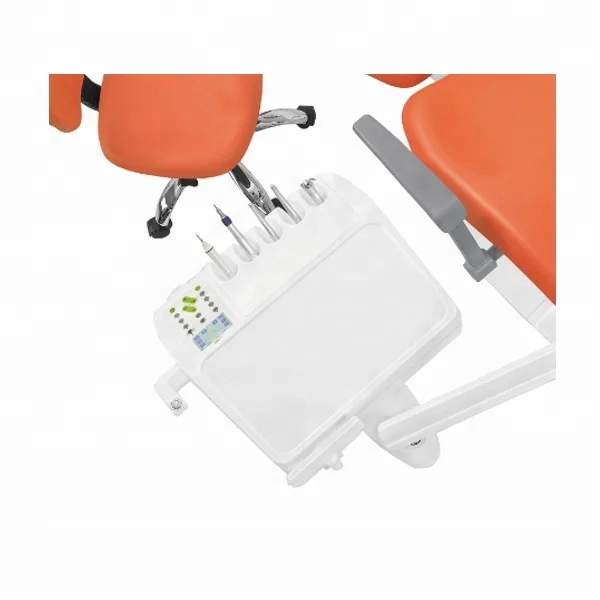 Fashionable Floor Type Mainly Orange Best Dental Chair for Sale