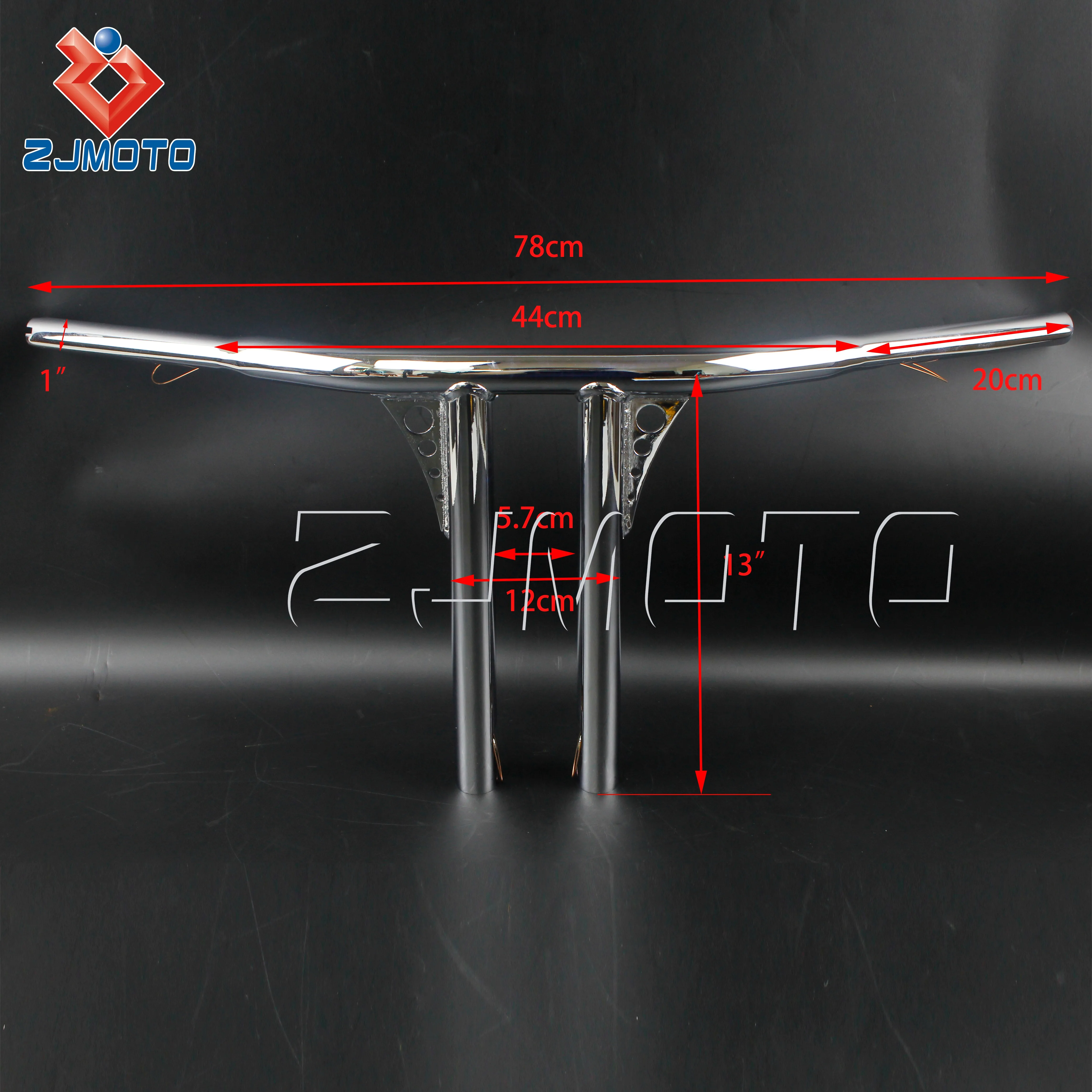 1 inch Motorcycle Handle Bar 14 Inch  T Bar Handlebar For Harley Harley Davidson FLST  Sportster XL DYNA LOWRIDER 48 Sportster