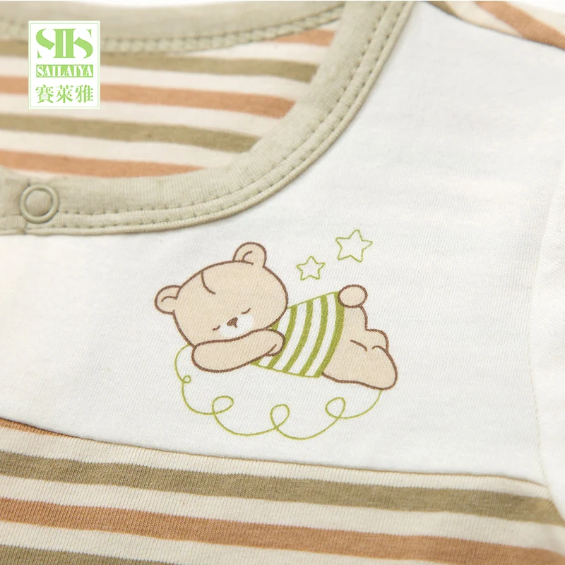 
SIIS baby romper natural fiber baby clothes 