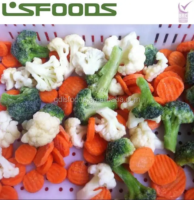 
Chinese IQF frozen mixed vegetables 